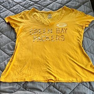 Majestic Fan Fashion Yellow Tee